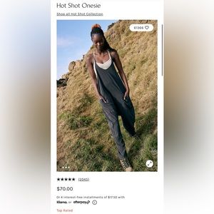 Free People “Hot Shot” Onesie